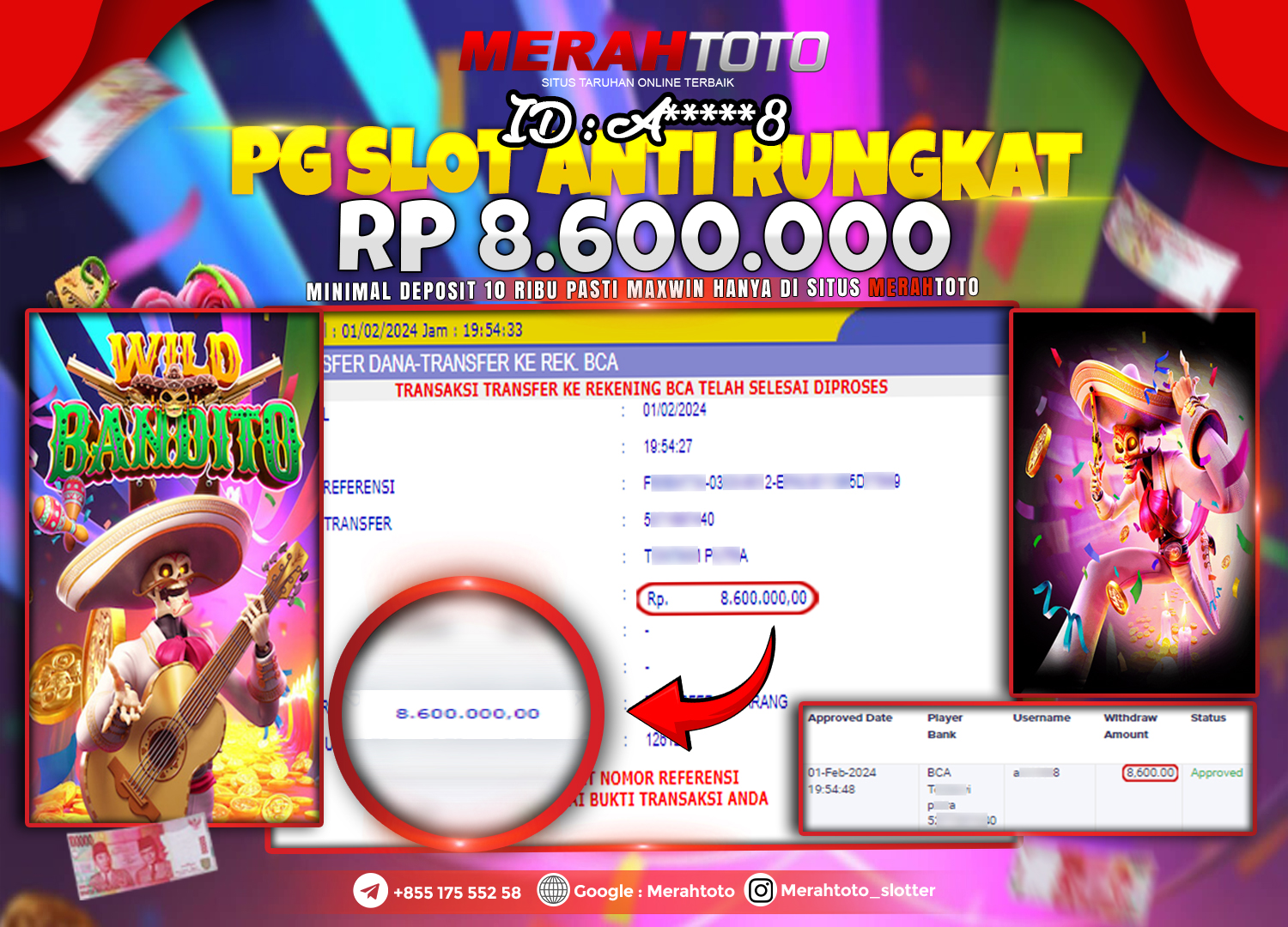 bukti-jp-slot-member-merahtoto-01-february-2024-wild-bandito-pg-slots